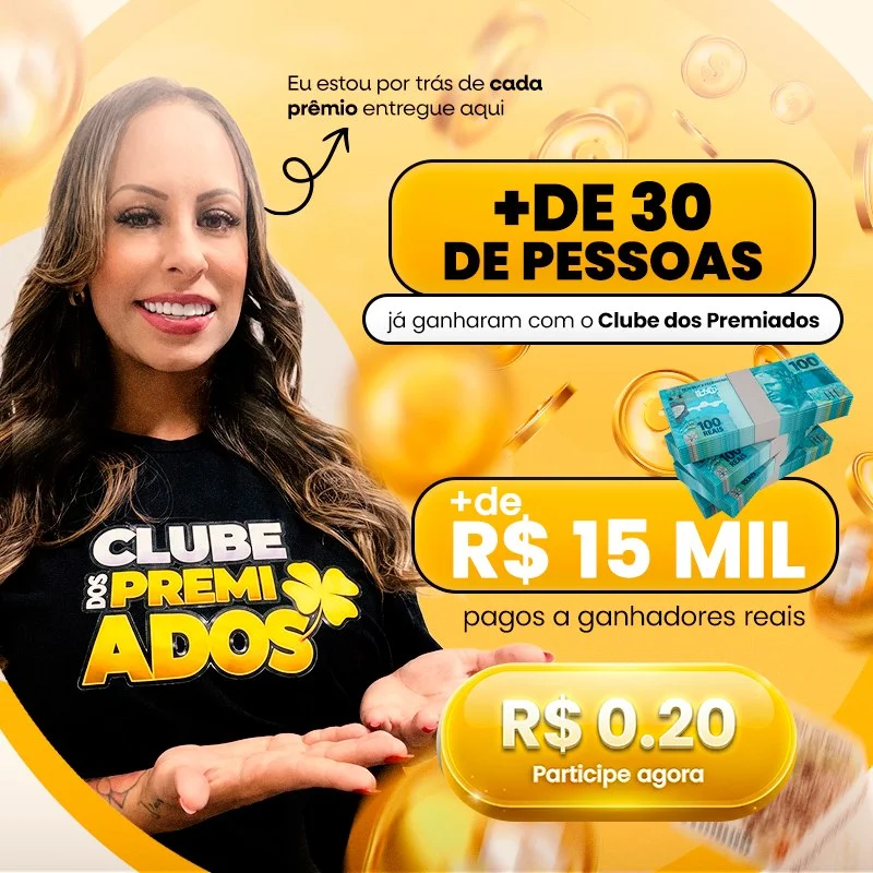 Sorteio Clube dos Premiados
